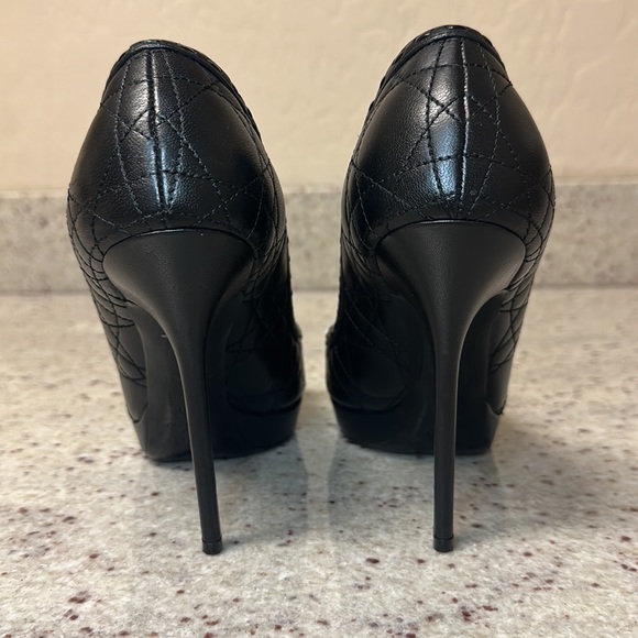 Christian Dior Cannage Pattern Leather Pumps Size 39 Pre-Loved - Picture 5 of 13